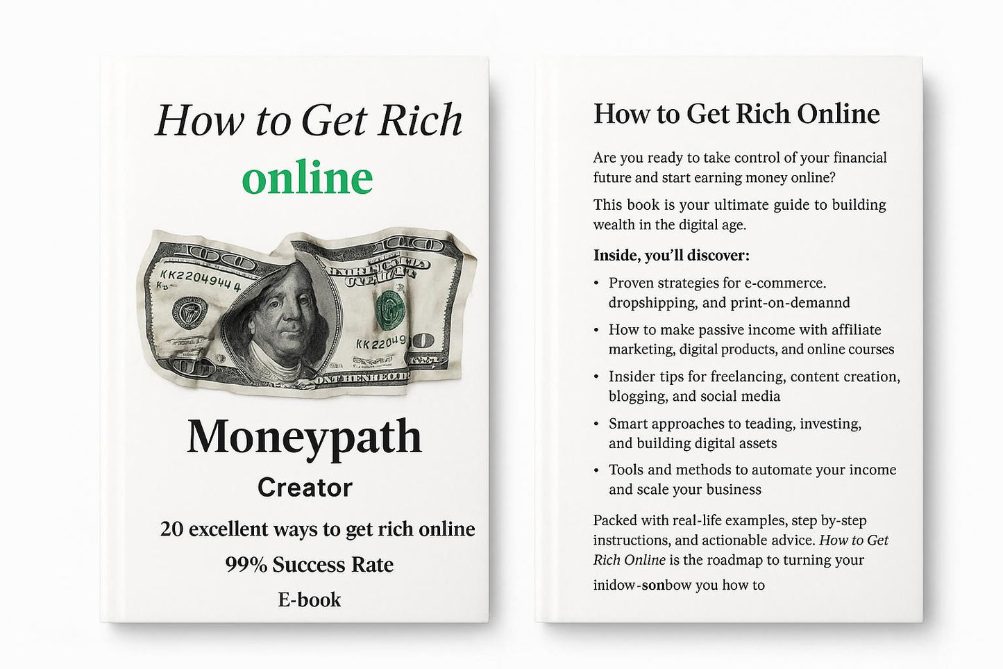 E-book how to get rich.